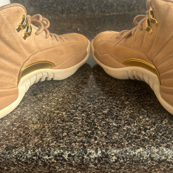 Jordan 12 Retro Vachetta Jumpman 23 retro punk women’s athletic shoes - Picture 5 of 16